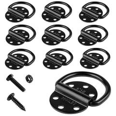 JCHL D-ring tie down with six-hole design secures cargo reliably.