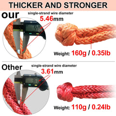 JCHL red snatch recovery ring for quick, reliable vehicle recovery.