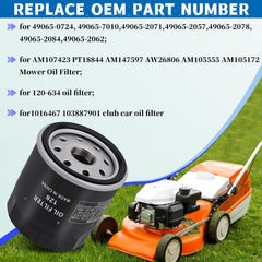 JCKLW compatibility graphic; fits Kawasaki engines across many models.