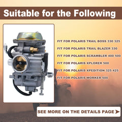 JDLLONG Polaris air filter maintains clean air intake for better engine breathing.