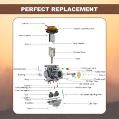 JDLLONG Polaris fuel line kit provides secure, leak-free connections.