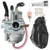 JDLLONG Predator 50 carburetor close-up with precise Polaris fit.