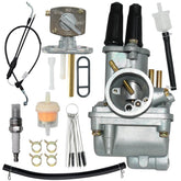 JDLLONG PW80 carburetor front view for Yamaha PW80 — precise fit and complete kit.