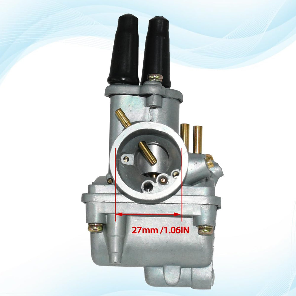 JDLLONG PW80 carburetor side view highlights easy installation and compatibility.