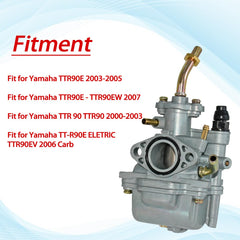 JDLLONG TTR 90 carburetor with included air filter and petcock