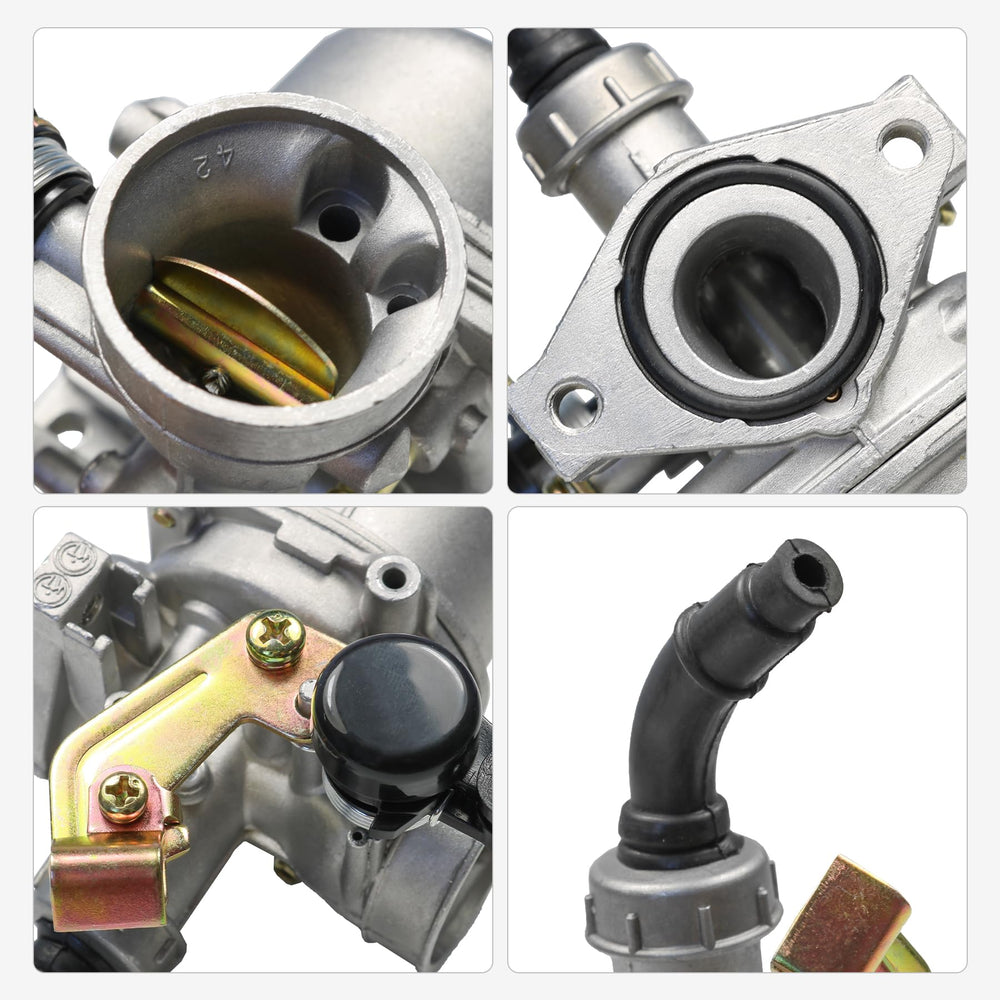 JDMSPEED replacement carburetor promotes proper mixture for consistent performance.