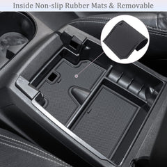 JDMCAR anti-slip rubber pads prevent sliding and creaking while driving.