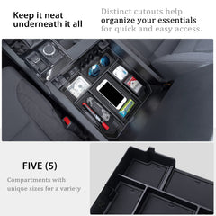 JDMCAR Tundra lid clearance demonstrates compatibility with full-console opening.