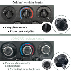 JDMCAR knob replacement for 559050C010; quick, tool-free swap.