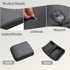 JDMCAR interior accessory offers wipe-clean care for easy maintenance.