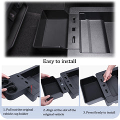 JDMCAR ABS construction with matte finish reduces sliding during every ride.