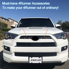 JDMCAR ABS plastic grille insert demonstrating durability for 4Runner