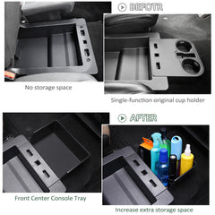 JDMCAR anti-slip mats keep phones and tools secure while driving.