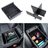JDMCAR center console organizer base-fit for 4Runner keeps essentials tidy.