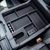 JDMCAR center console organizer for Toyota Tundra full tray keeps items organized.