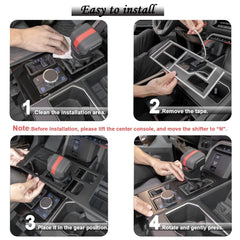 JDMCAR installation-friendly trim cover demonstrates quick, tool-free application