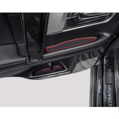 JDMCAR decorative trim enhances interior look with sporty red accents