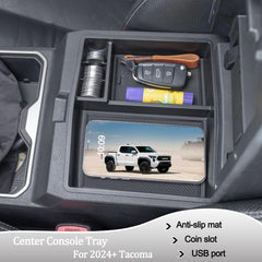 JDMCAR durable ABS plastic construction delivers long-lasting center console use.