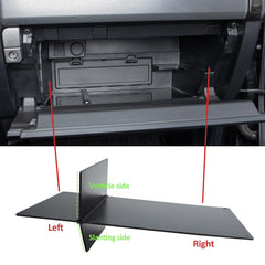 JDMCAR glove box organizer for GX 460 keeps documents organized on trips