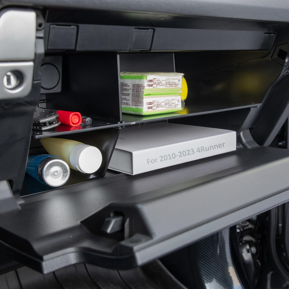 JDMCAR no-rattle design ensures snug glove box fit