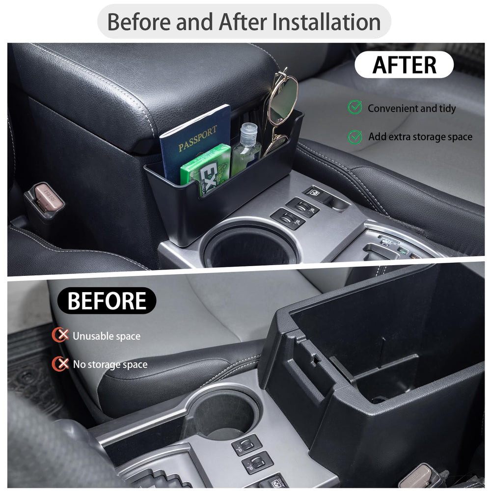 JDMCAR glossy finish interior match blends with 4Runner cabin aesthetic.