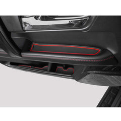 JDMCAR non-slip rubber inserts prevent items from sliding or rattling