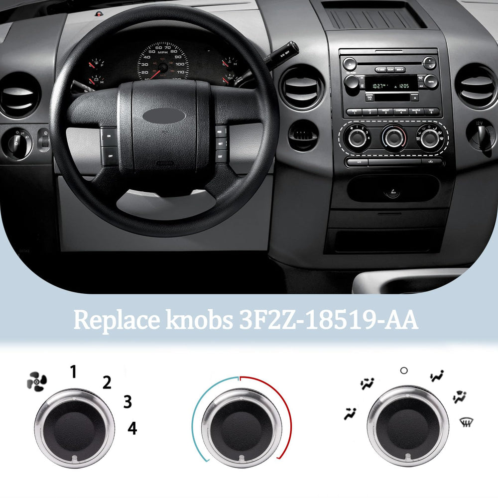 JDMCAR replacement knob fits 2004–2008 F-150 seamlessly
