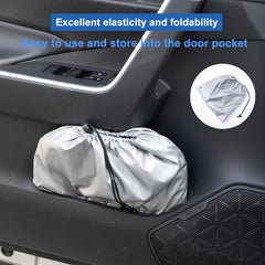 Interior protection from JDMCAR sun shade preserves dash and upholstery