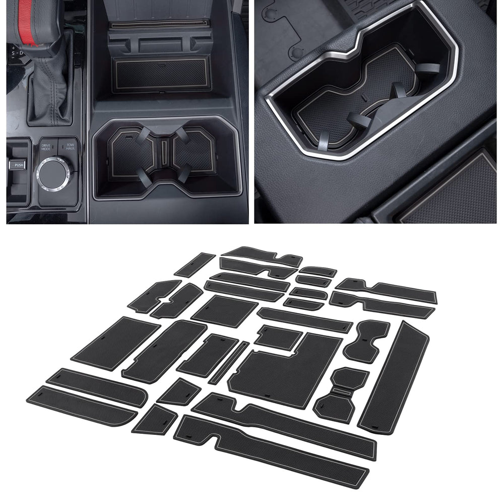 JDMCAR tundra liner cupholder: secure fit and anti rattle protection