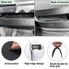 JDMCAR tundra liner full-coverage protects interior and brightens cabin