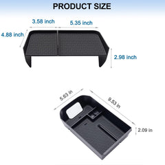 JDMCAR sponge-pad-closeup highlights gentle protection against sliding in the console.
