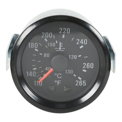 JDMSPEED 2-inch gauge fits standard dashboards for versatile use.