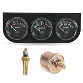 JDMSPEED oil pressure gauge with clear dial for quick engine checks