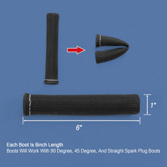 JDMSPEED boot heat sleeve packaged image for easy replacement