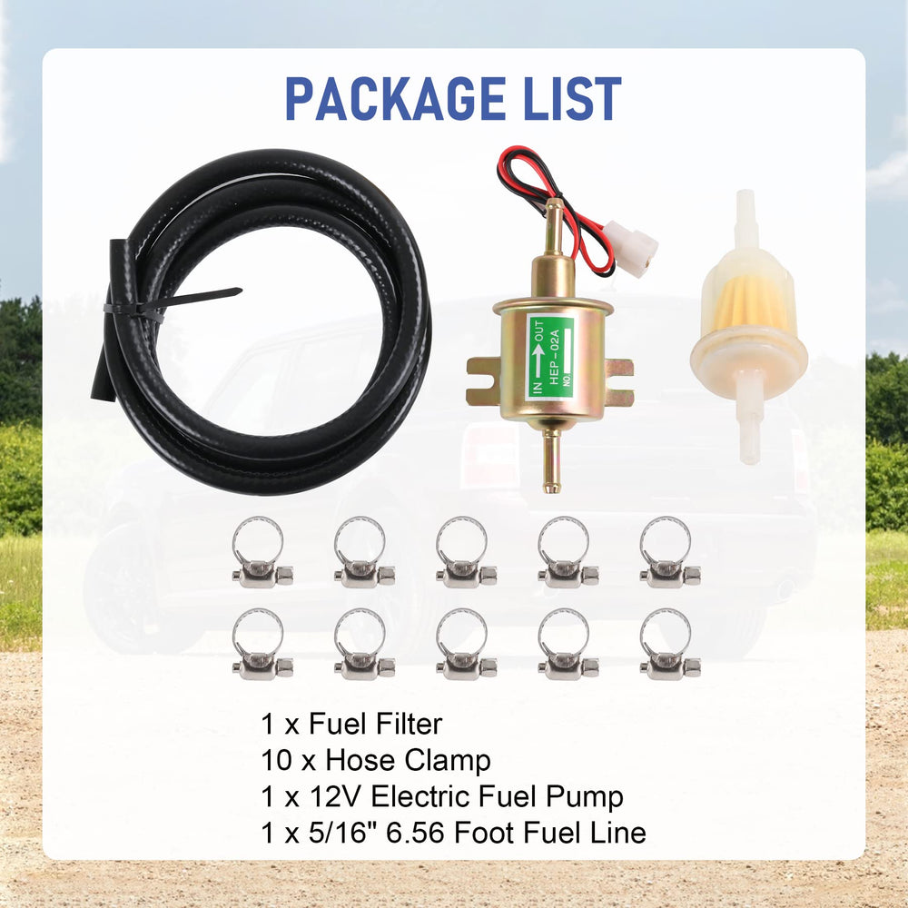 Kit in use with carburetor, lawn mower, and generator