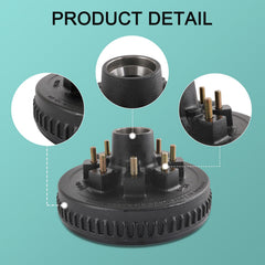 JDMSPEED cone wheel nuts included for secure mounting.
