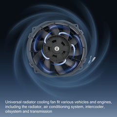 JDMSPEED durable corrosion-resistant fan for long-lasting use