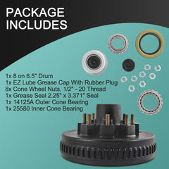 JDMSPEED EZ Lube grease cap with rubber plug for easy maintenance.