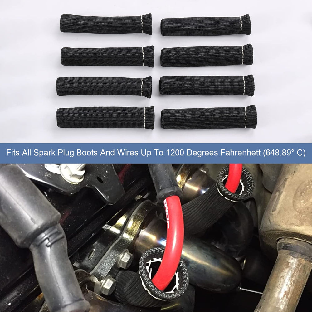 JDMSPEED fiberglass heat sleeve close-up highlighting rugged protection