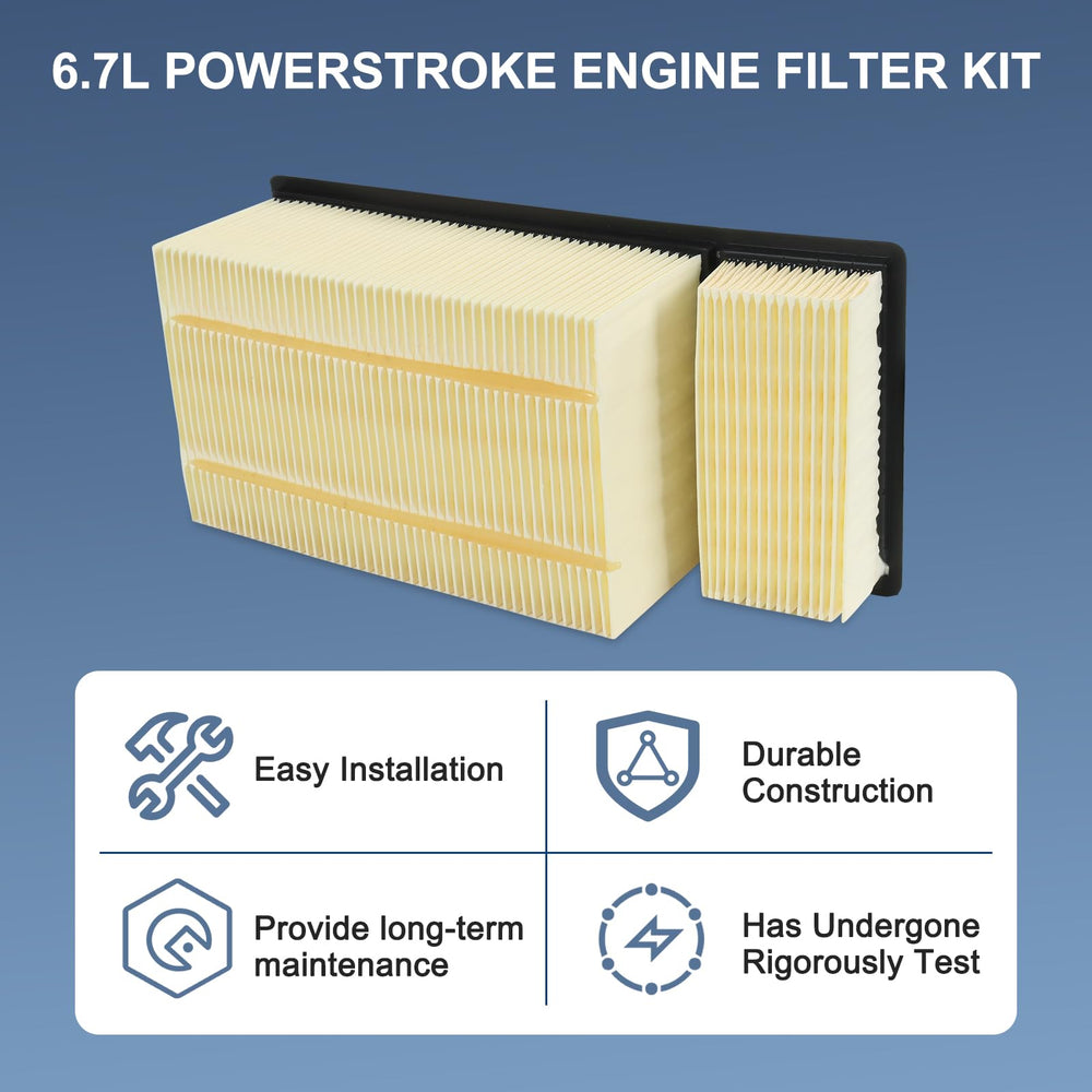 JDMSPEED filter kit packaging and contents for easy maintenance