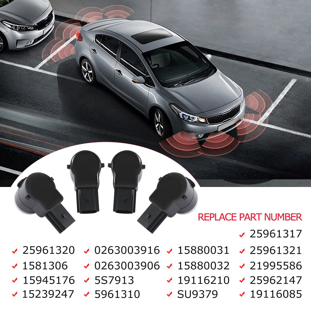 JDMSPEED GM-compatible parking sensor collection restores sensing performance