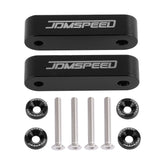 JDMSPEED hood spacer front view with 3-4 inch thickness for clearance
