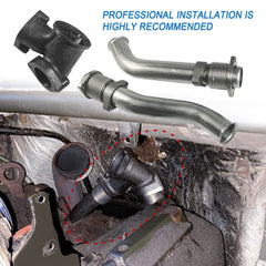 On-vehicle installation view shows straightforward fit for heavy-duty trucks