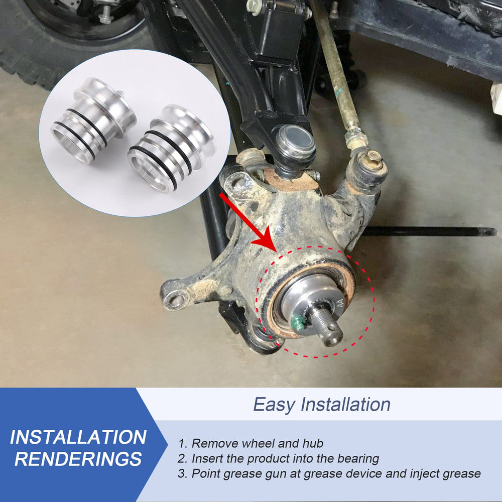 Ideal for front and rear wheels on Polaris Ranger and Sportsman