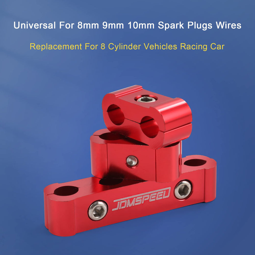 JDMSPEED 2-hole short red separator helps secure compact wiring