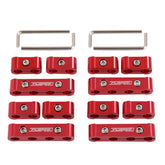 JDMSPEED 4-hole long red separator keeps spark plug wires neatly routed