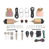 JDMSPEED Street Rat Hot Rod 85lb solenoid kit for front doors enables reliable installation.