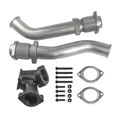 JDMSPEED turbo diesel up-pipe kit with durable construction for Ford 7.3L trucks