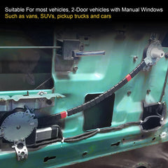 JDMSPEED upgraded conversion assembly in action demonstrates smooth window operation
