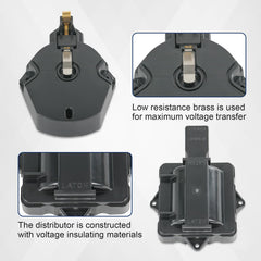 JDMSPEED voltage insulation material inside the cap protects electronics